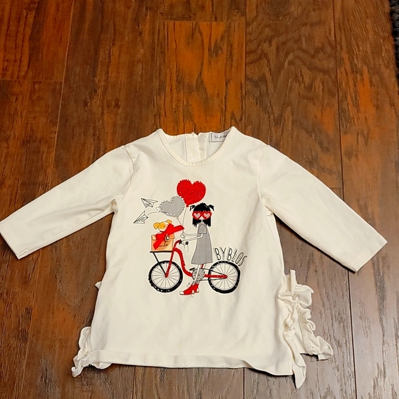 Byblos baby top size 6 month